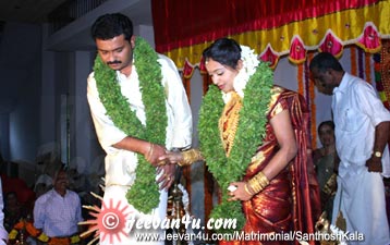 Santhosh Kala Marriage Pictures Kerala
